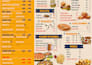 professional restaurant menu card design